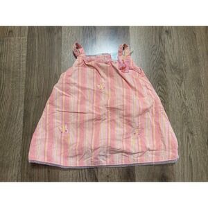 Baby Connection Dress, Infant Girls Size 6/9 Months, Pink Yellow White Butterfly